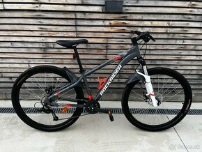 ROCKRIDER Horský bicykel st 120 27,5" sivo-oranžový