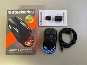 Bezdrôtová herná myš SteelSeries Aerox 5 Wireless - 1