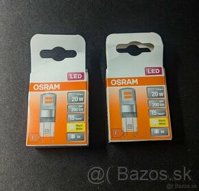 LED Žiarovky OSRAM G9, 1.9 W = 20 W