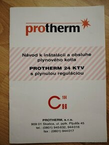 Plynový kotol Protherm 24kW