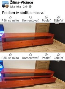 Predam komodu s masivu