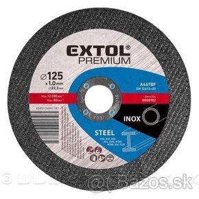 Extol Premium kotúč rezný na kov 125x1,0mm