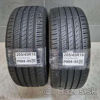 Letné pneumatiky 205/45 R16 BARUM DOT0220