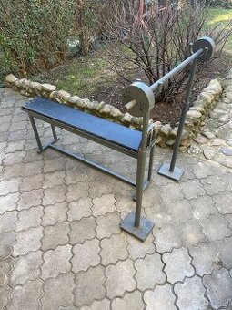 Kladka a bench lavica