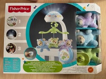 Fisher-price Kolotoč nad postiel'ku Motylikovia - 1