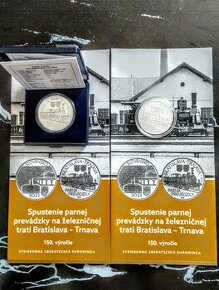 10EURO PARNA ZELEZNICA BRATISLAVA-TRNAVA 2023