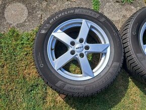 zimná sada disky pneumatiky 215/60 R16 volkswagen - 1