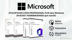 [✅HNEĎ] MS Office pre Windows a macOS [RETAIL - DOŽIVOTNÁ]