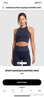 Gymshark sportovy top podprsenka