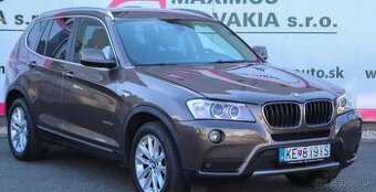 BMW X3 xDrive20d A/T – Štýlové a spoľahlivé SUV s pohono