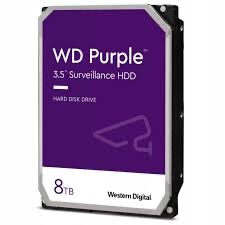 WD Purple 8TB HDD 3,5”, novy, zabaleny