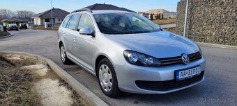 Golf Variant 6 2,0 TDI  103kw 2011 strieborná metalíza