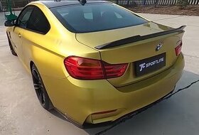 Lipo spoiler kridlo na kufor pre BMW rada 4 F82 - 1