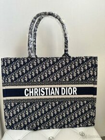 Christian Dior plazova kabelka tmavomodrá