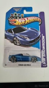 Hot wheels Ferrari 458 spider