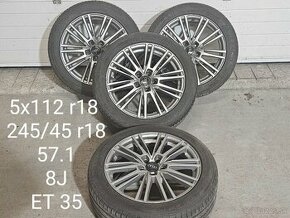 Kolesa audi 5x112 r18 245/45 r18 - 1