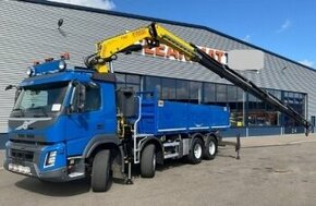 8923 Volvo FMX 540 - 8x4 – Sklápěč/Valník + HR-Fassi 36 t/m