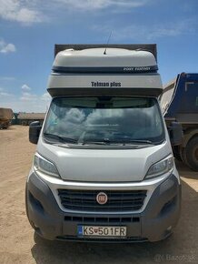 Fiat ducato  valník  s plachtou a hyd. Čelom - 1