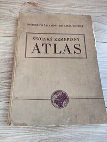 Školský zemepisný atlas, rok 1955