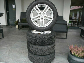 5x112  Aludisky+zimné pneumatiky 205/55 R16 91H - 1