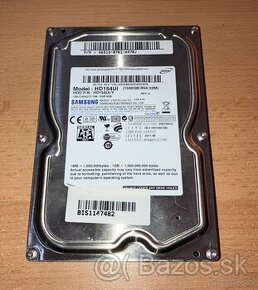 Pevne disky 3,5" 1TB, 1.5TB, 2TB