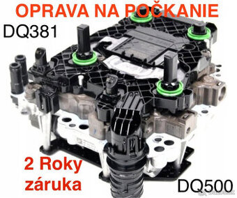 Mechatronika DSG DQ381, DQ250, DQ380, DQ500 6rých, 7rých