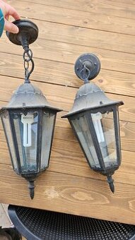 Retro lustre a lampa