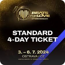 Predám vstupenku na Beats for Love od 3.-6.7