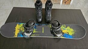 Predám snowboard 133cm Reaper karoe - 1