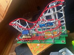 Lego roller coaster