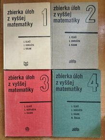 Eliáš, Horváth, Kajan, Zbierka úloh z vyššej matematiky 1-4