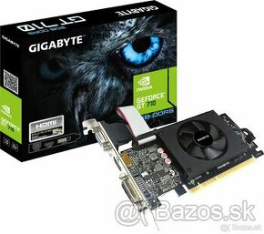 Predám GIGABYTE GeForce GT 710 2GB - 1