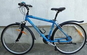 Trekingový cestný bicykel 18 ALU rám 28 kolesá 3x8 Shimano