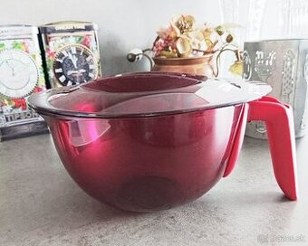 TUPPERWARE : Maxi Microplus 1,5 l + Receptár