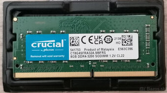 8GB DDR4 3200 Crucial