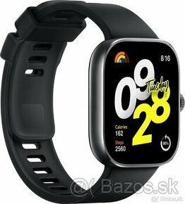 Nové Xiaomi Redmi Watch 4 Obsidian Black