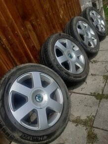 ALU disky Škoda 5x112 r16    205/55 r16 - 1