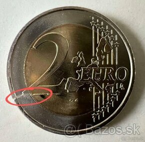 Chyborazba - 2 euro Nemecko 2006 J