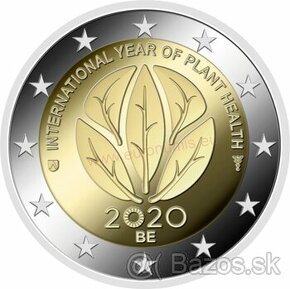 2 euro 2020 Belgicko cc. UNC, Medzinárodny rok zdravia rastl