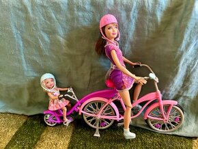 Dvojbicykel + barbie sestry PC 31,40