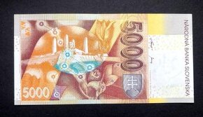 5000 slovenských korún 1993-2008