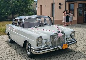 Svadobne auto na svadbu Mercedes 230S rv 1966