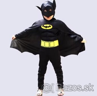 Kostým Batman so svalmi 4 - 7 rokov