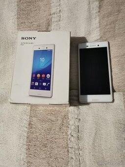 Sony M4 aqua biely na náhradné diely ak sa zapne tak stále s