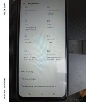 Predám Infinix Smart 7 hd za symbolickú cenu 20 €