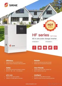 Hybridný/off-grid 1F 5kW menič / invertor - 1