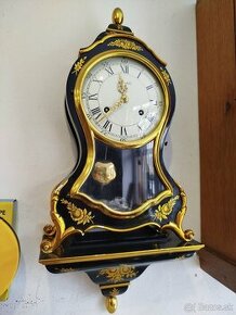 Staré krásne nástenné hodiny LE CASTEL SUISSE