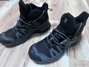 Pánska turistická obuv SALOMON-X Ultra 4 M Mid GTX BLACK