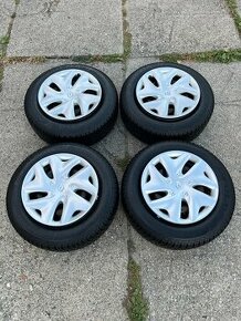 Zimné pneumatiky FULDA 195/65 r15 + plechové disky