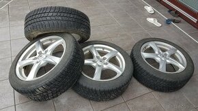 Zimna sada pneu 215/50 R 17 na alu diskoch - 1